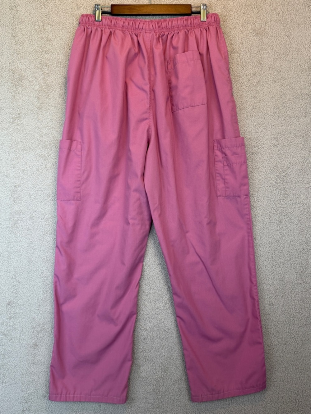 Dagacci Pink Scrub Set V-Neck Top Pants Medical Uniform XXL - Picture 12 of 16